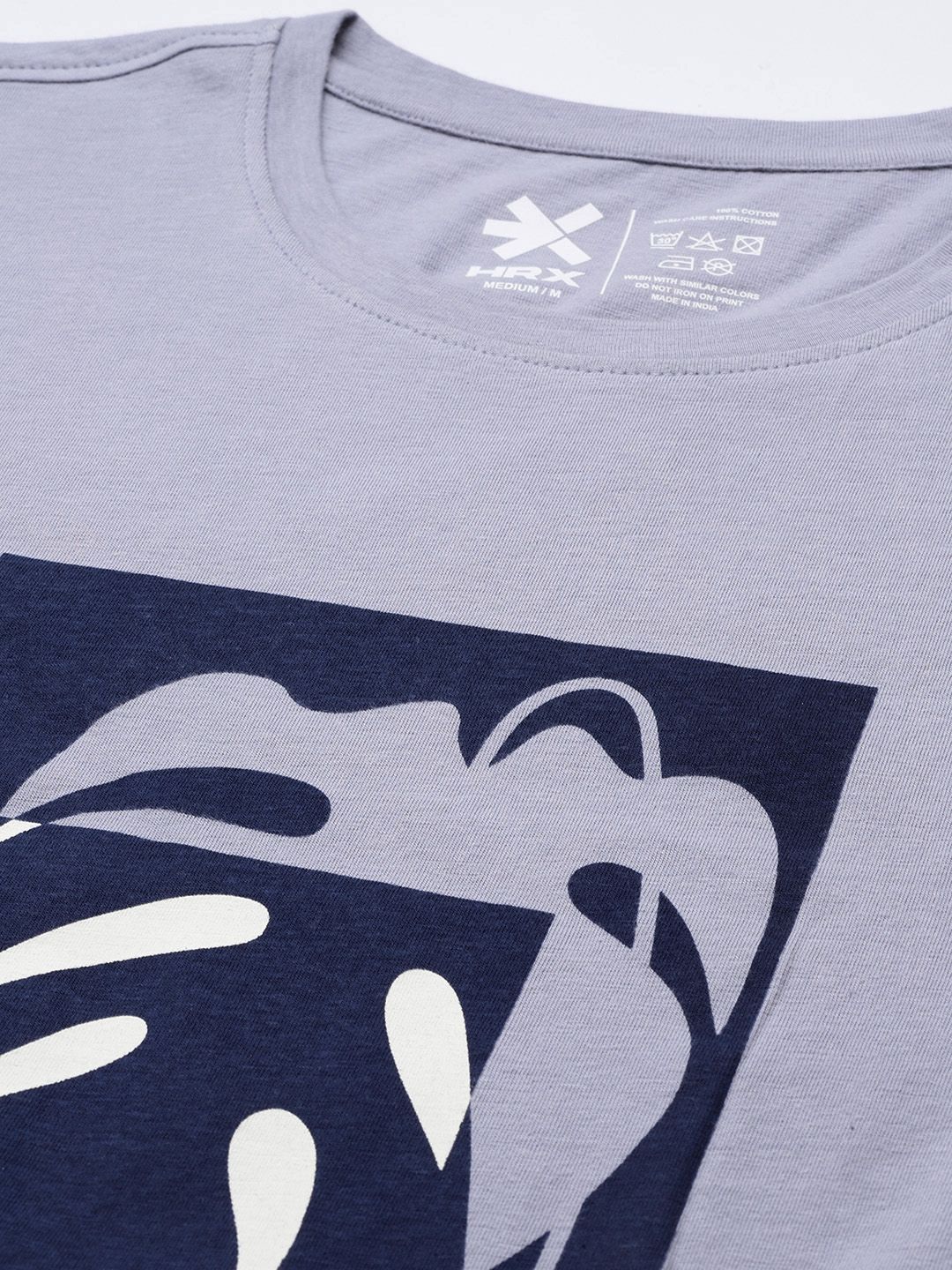 HRX by Hrithik Roshan Printed Pure Cotton T-shirt