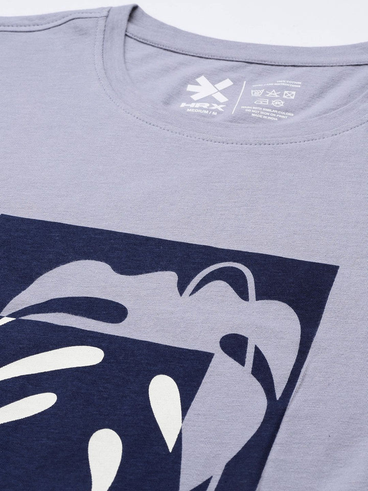 HRX by Hrithik Roshan Printed Pure Cotton T-shirt