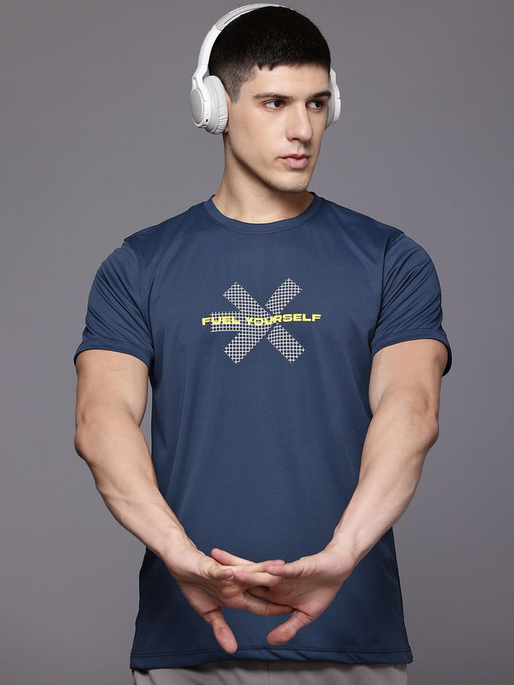 HRX by Hrithik Roshan Printed Rapid-Dry Training T-shirt