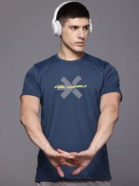 HRX by Hrithik Roshan Printed Rapid-Dry Training T-shirt