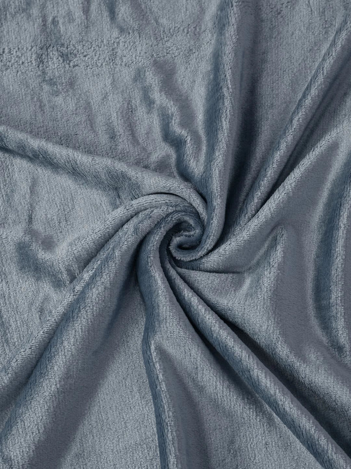 Moda Rapido X KLOTTHE Solid 300 TC Woolen King Bedsheet with 2 Pillow Covers-250X225 cm