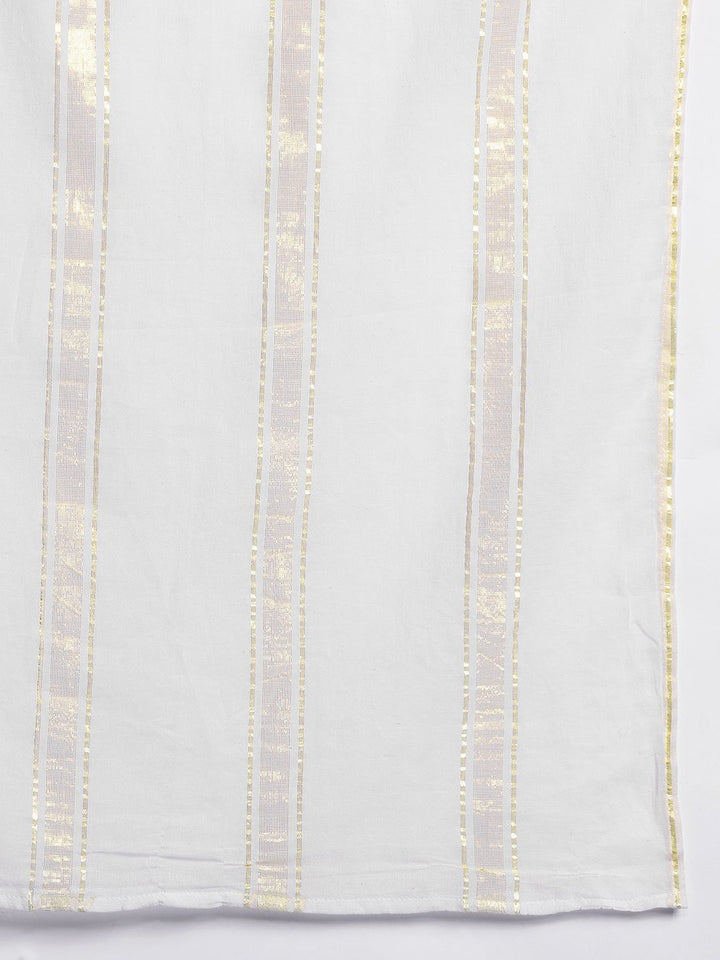 Anouk Regular Pure Cotton Kurta with Salwar & With Dupatta