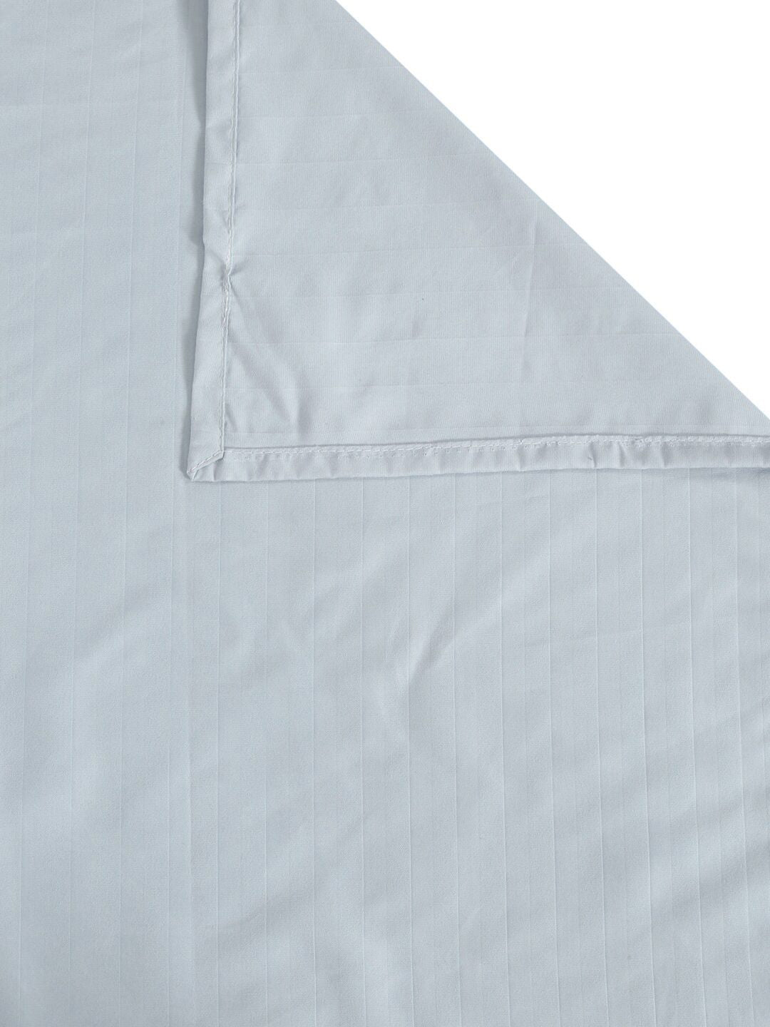 KLOTTHE Grey 300 TC King Bedsheet with 2 Pillow Covers