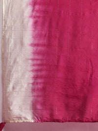 Anouk Floral Yoke Design Empire Style A-Line Kurta with Trousers & Dupatta