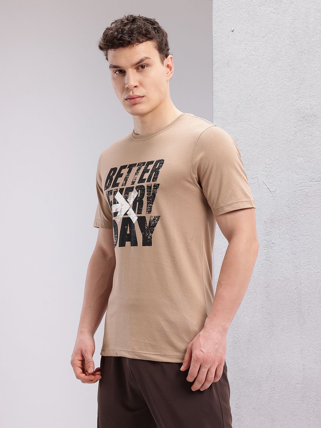 HRX by Hrithik Roshan Typography Printed Training T-shirt