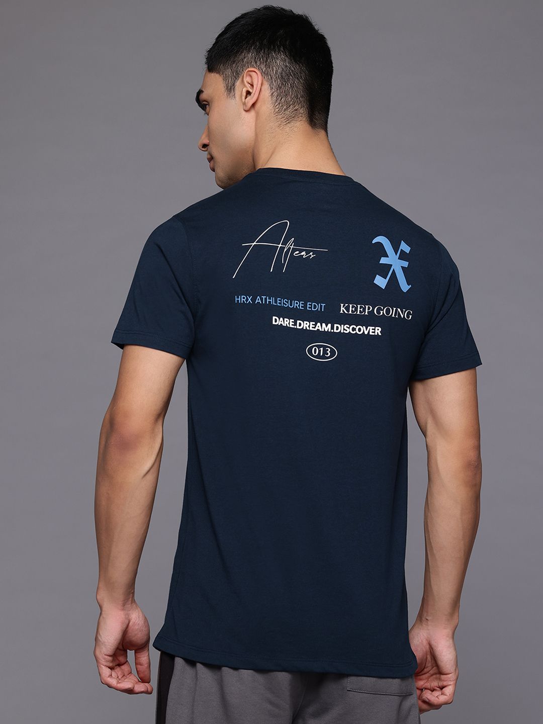 HRX by Hrithik Roshan Men Typography Printed T-shirt