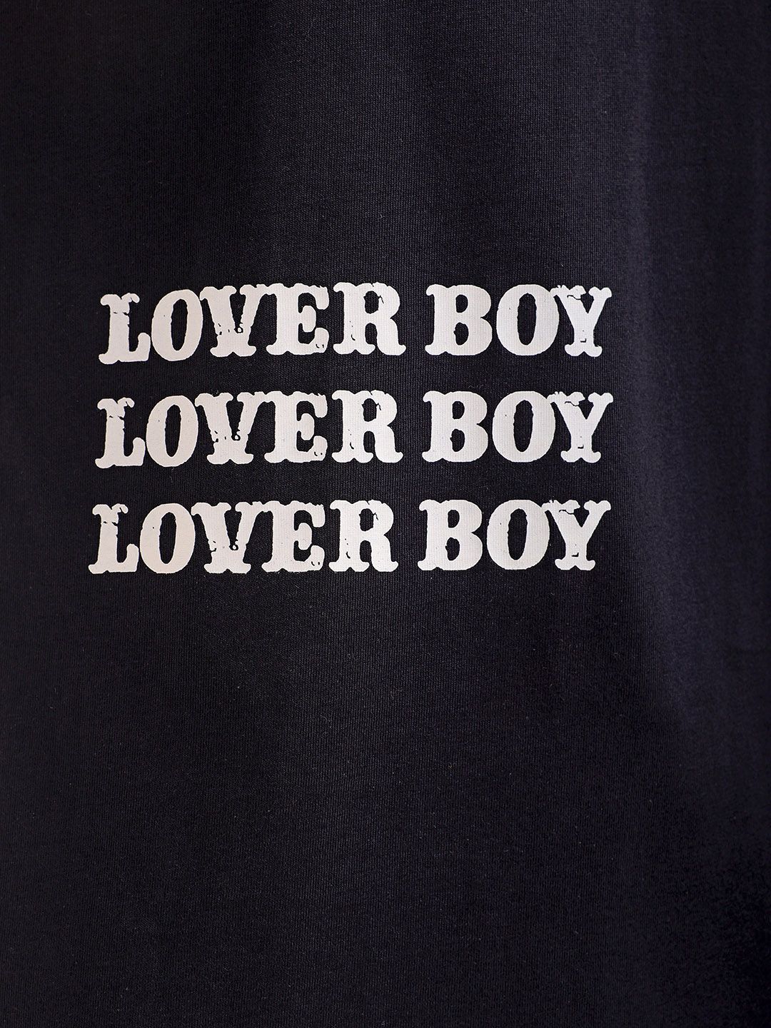 The Indian Garage Co Men Back Printed Round Neck Boxy Pure Cotton Oversized T-shirt