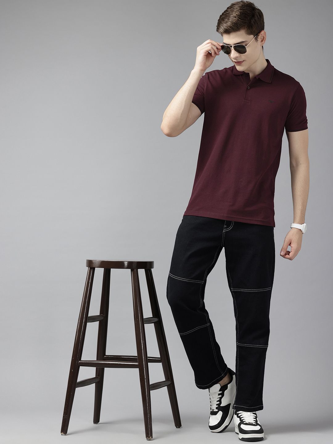 Park Avenue Polo Collar Slim Fit T-shirt