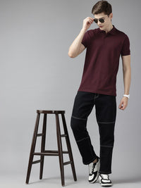 Park Avenue Polo Collar Slim Fit T-shirt