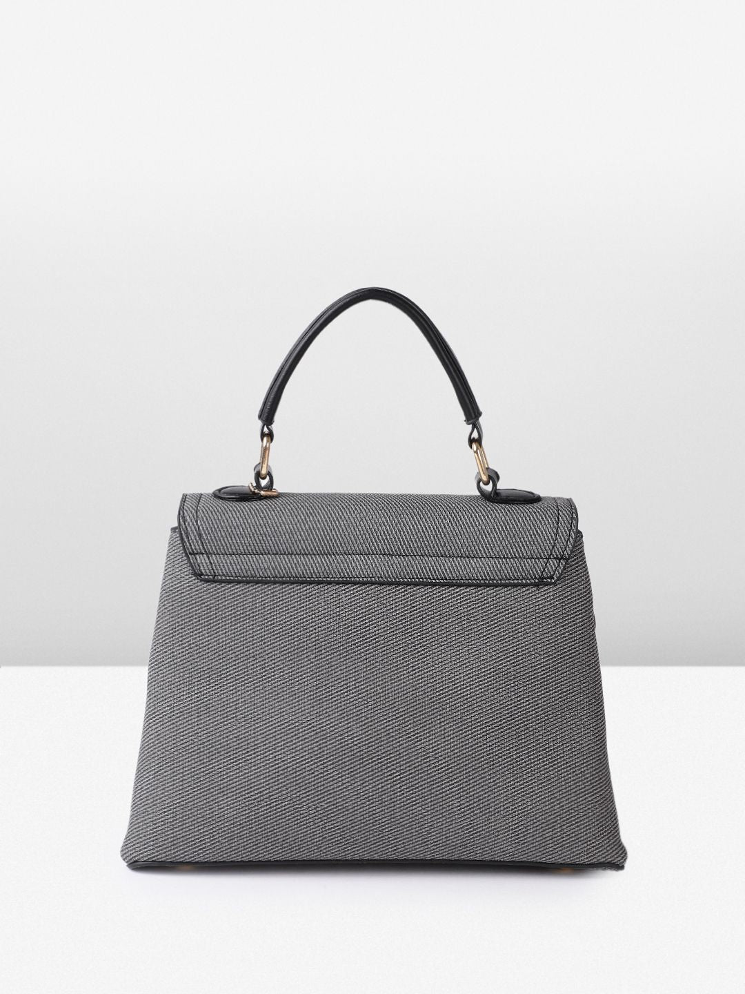 all about you Textured Structured Satchel