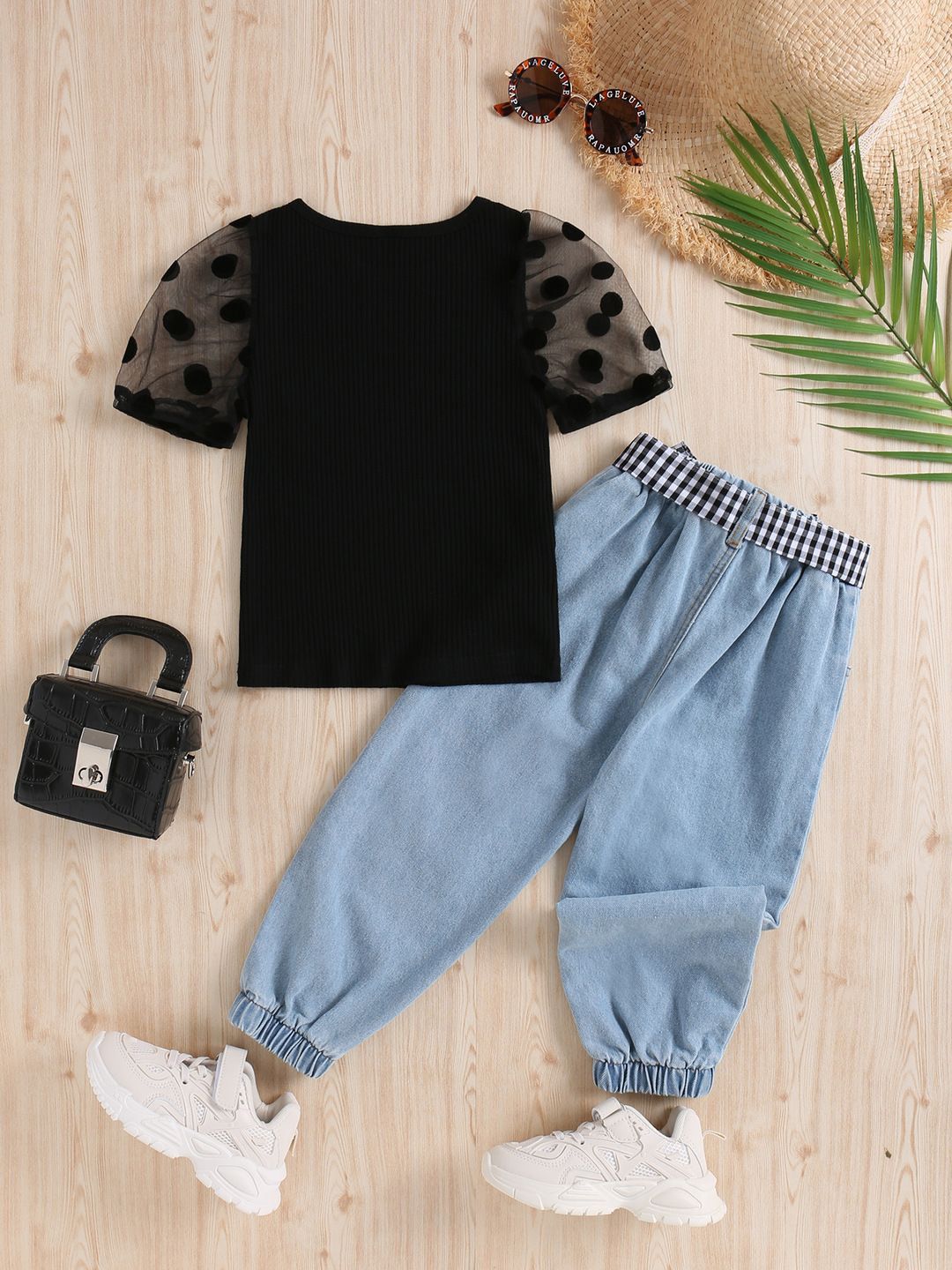 YK Girls Top  With Joggers