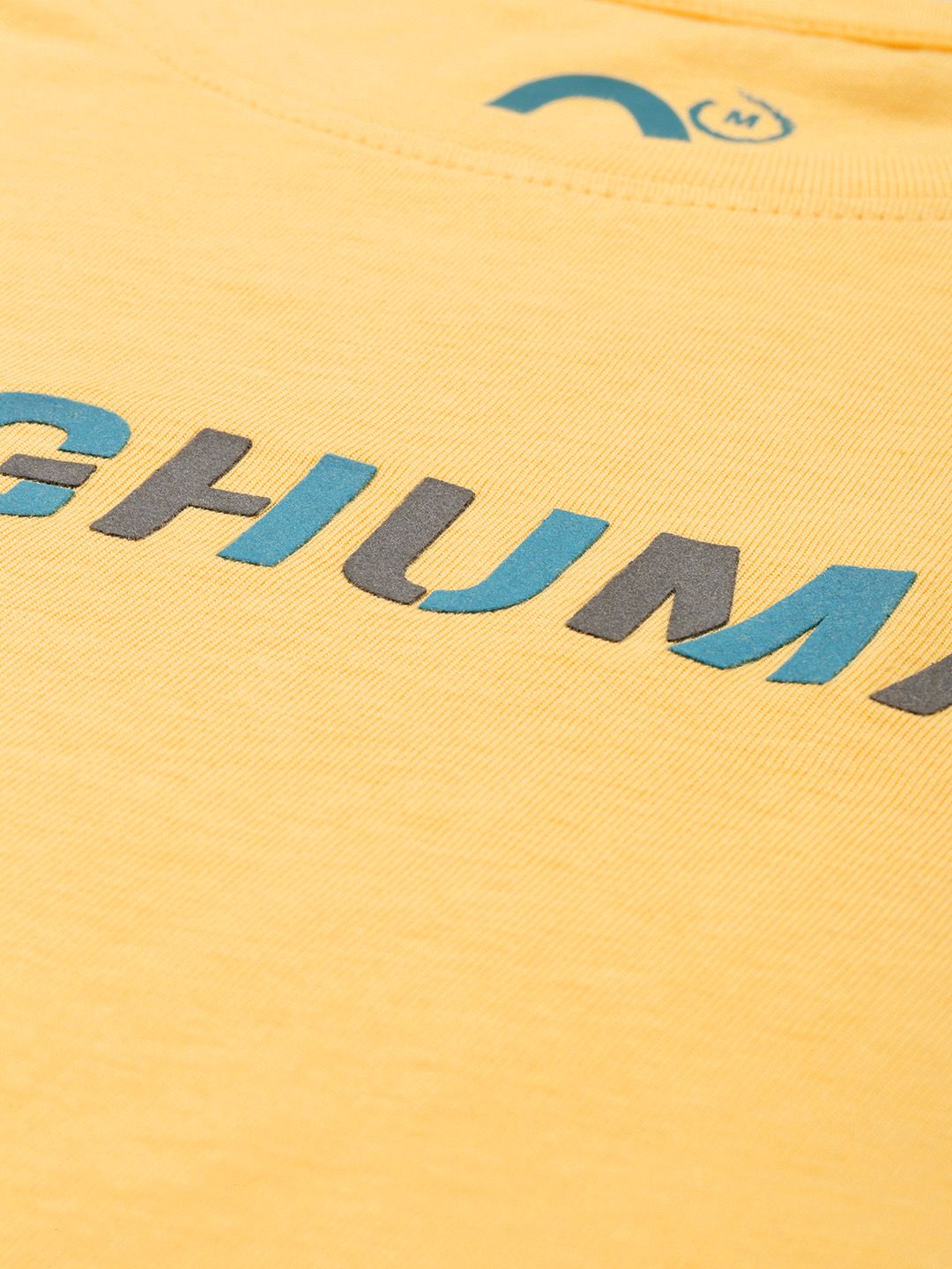 Being Human Typography Printed Pure Cotton T-shirt