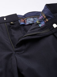 Park Avenue Self Design Single Breasted Super Slim Fit 3-Peice Suit