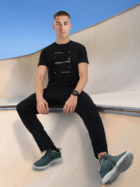 HRX by Hrithik Roshan Men Typography Printed Training T-shirt
