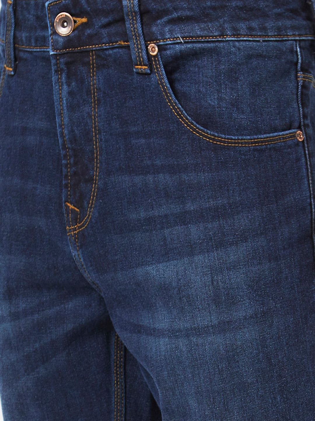 SPYKAR Men Skinny Fit Low-Rise Light Fade Stretchable Jeans