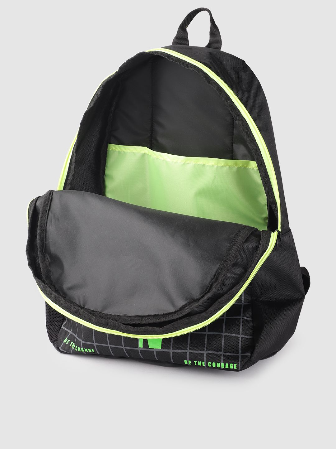 HRX by Hrithik Roshan Unisex Typography Printed Backpack - 15 inch