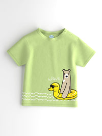 Nauti Nati Boys Pack Of 3 Graphic Printed Cotton Antimicrobial T-shirts