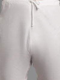 SOJANYA Men Floral Embroidered Pure Cotton Mirror Work Kurta With Pyjamas & Nehru Jacket