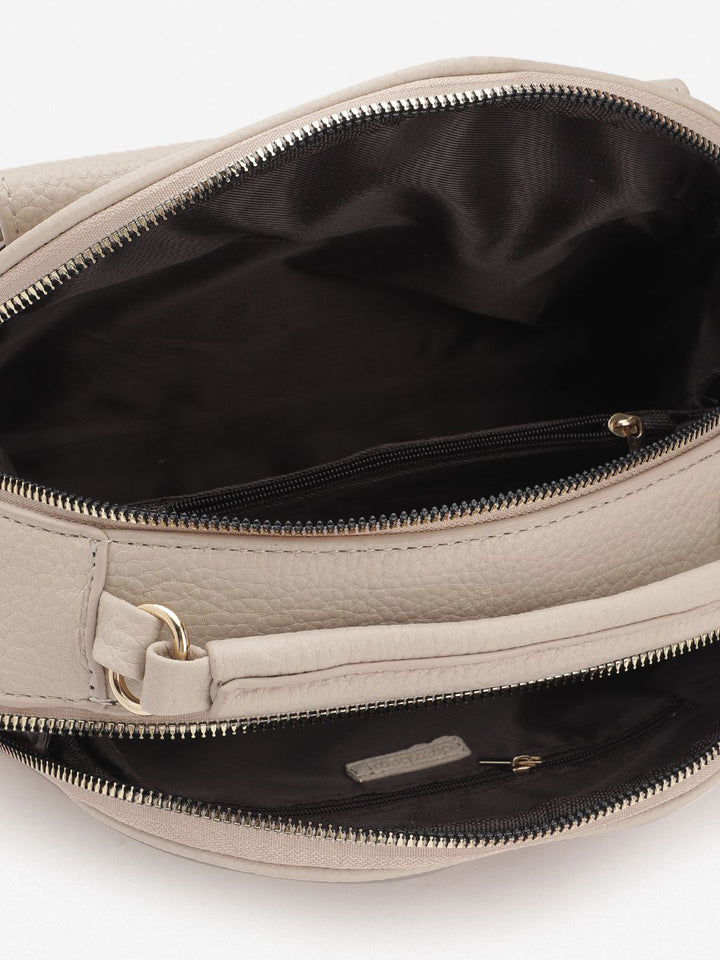 DressBerry Textured Structured Handheld Bag