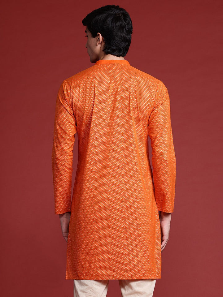 Anouk Chevron Printed Kurta