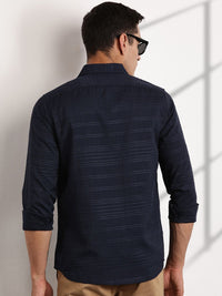 Thomas Scott Men Premium Slim Fit Opaque Casual Shirt