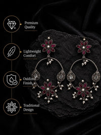 PANASH Circular Chandbalis Earrings