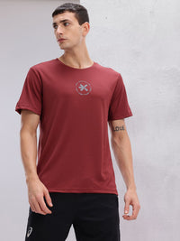 HRX by Hrithik Roshan Brand Logo Print Running T-shirt