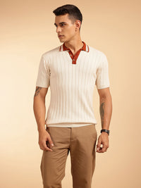 French Connection Men Polo Collar T-shirt