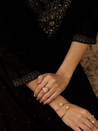 Indo Era Ethnic Motifs Printed Sequinned Kurta