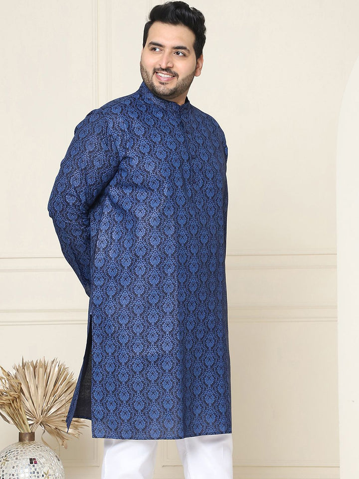 SOJANYA PLUS Motif Etnik Bercetak Kurta