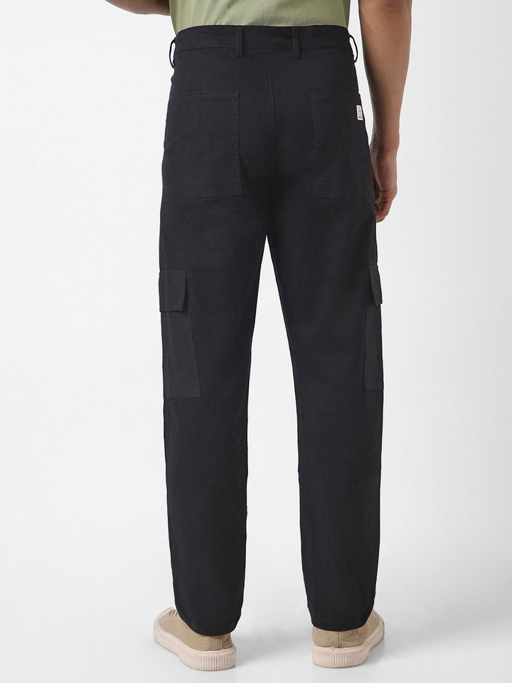 Urbano Fashion Men Regular Fit Solid Cargo Chino Pant with 6 Pockets Stretchable