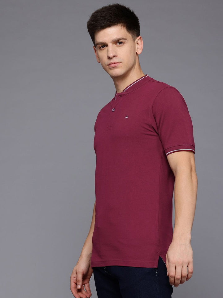 Raymond Henley Neck Pure Cotton Modern Fit T-shirt