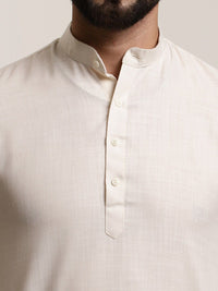 SOJANYA Band Collar Straight Kurta