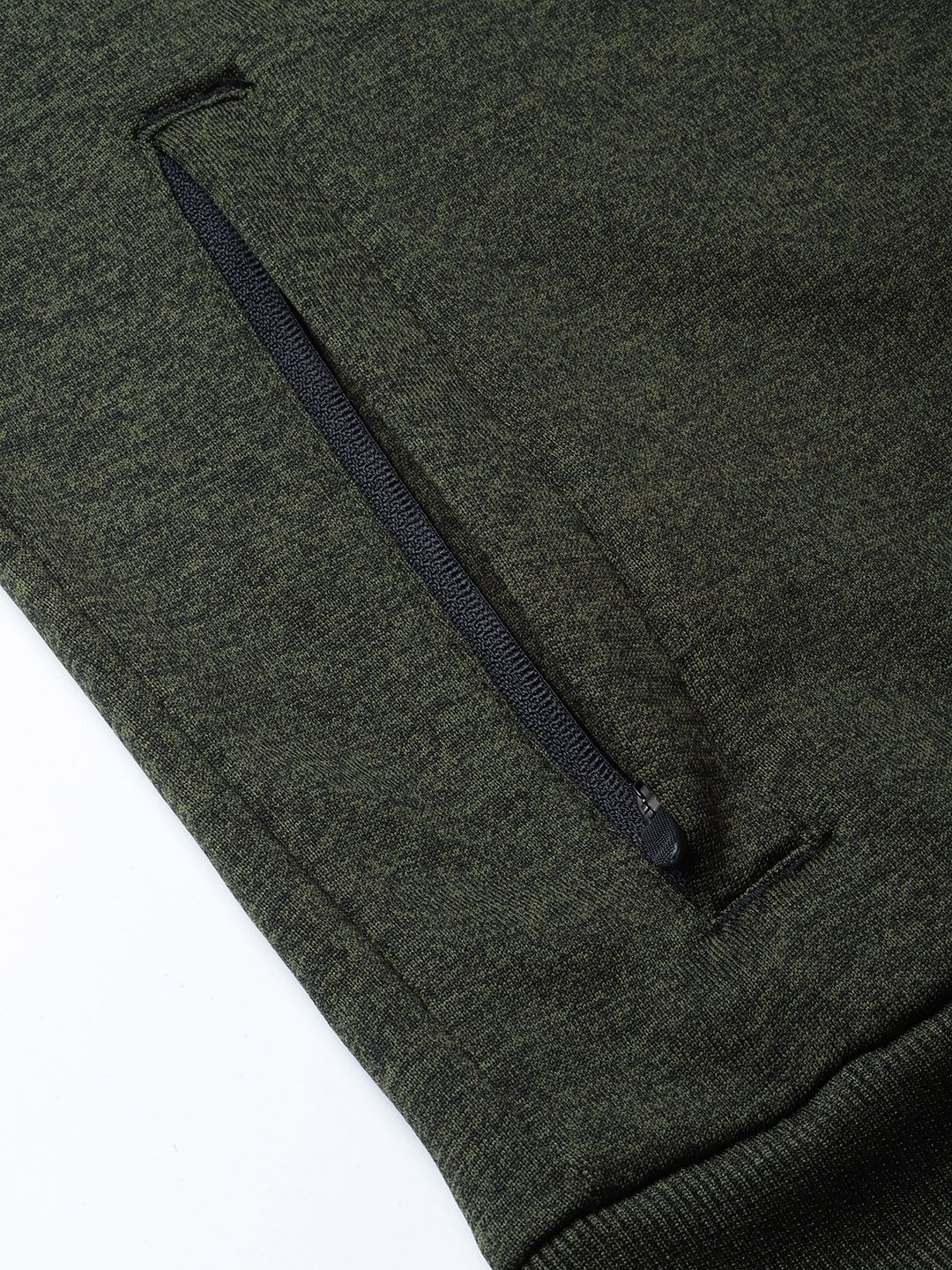 HRX by Hrithik Roshan Men Olive Green Training Rapid Dry Solid Sweatshirt