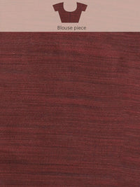 Saree mall Maroon & Gold-Toned Ethnic Motifs Zari Banarasi Sarees
