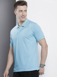 The Indian Garage Co Men Printed Polo Collar T-shirt