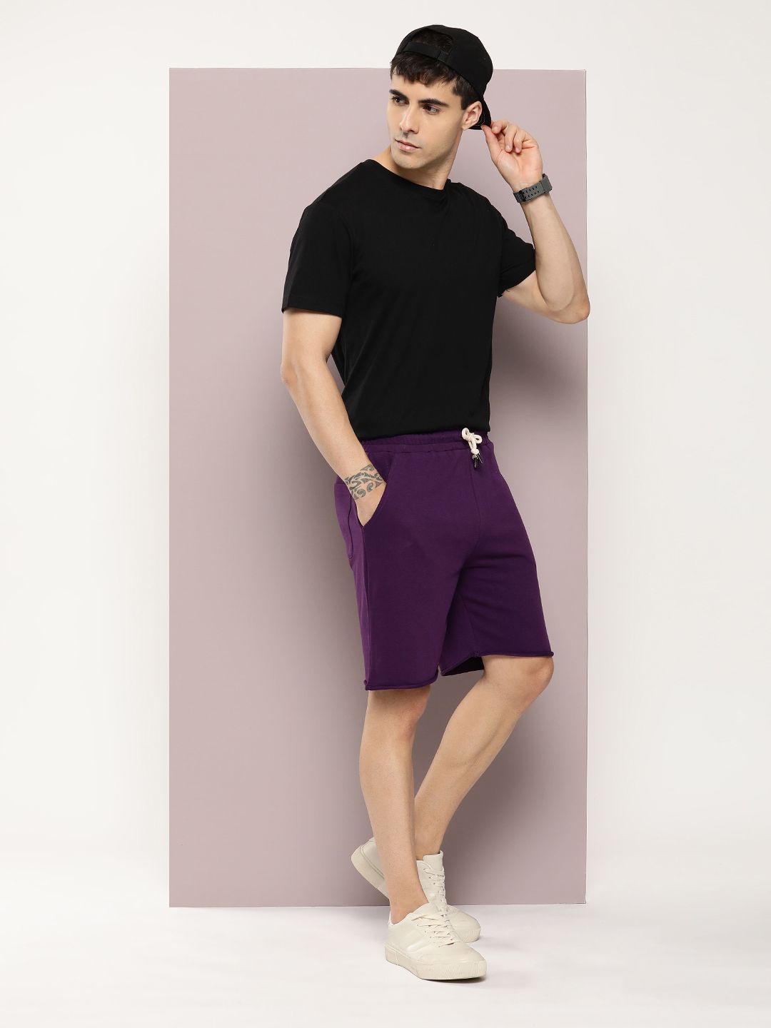 DILLINGER Men Solid Regular Fit Shorts