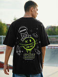 Bewakoof Men Printed Oversize Cotton T-shirt