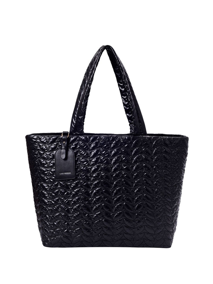 Lino Perros Quilted Structured Shoulder Bag