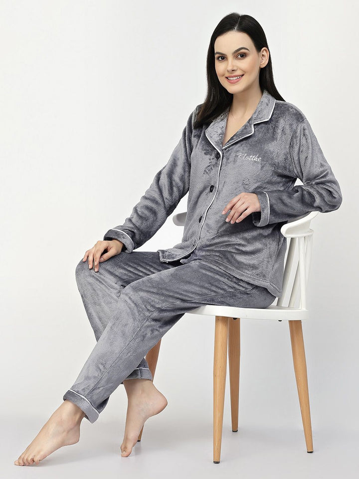 KLOTTHE Woolen Shirt With Trousers