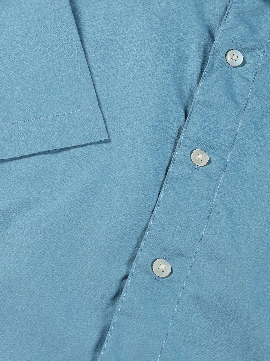Thomas Scott Classic Boxy Short Sleeves Pure Cotton Casual Shirt