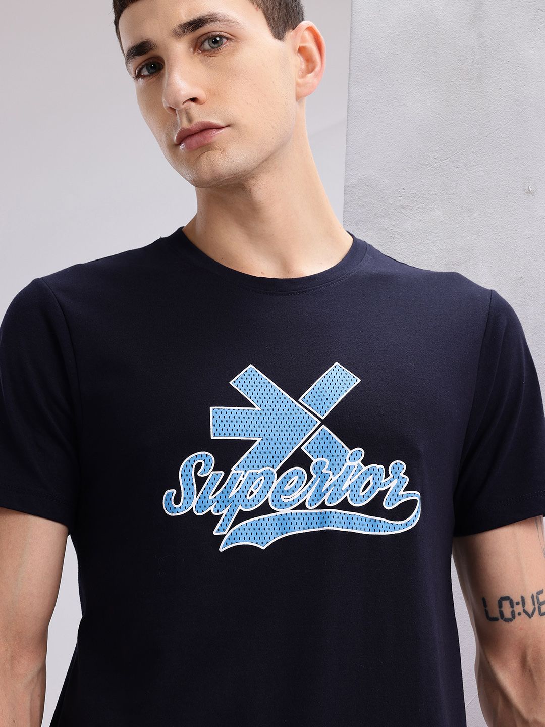 HRX by Hrithik Roshan Men Typography Printed T-shirt