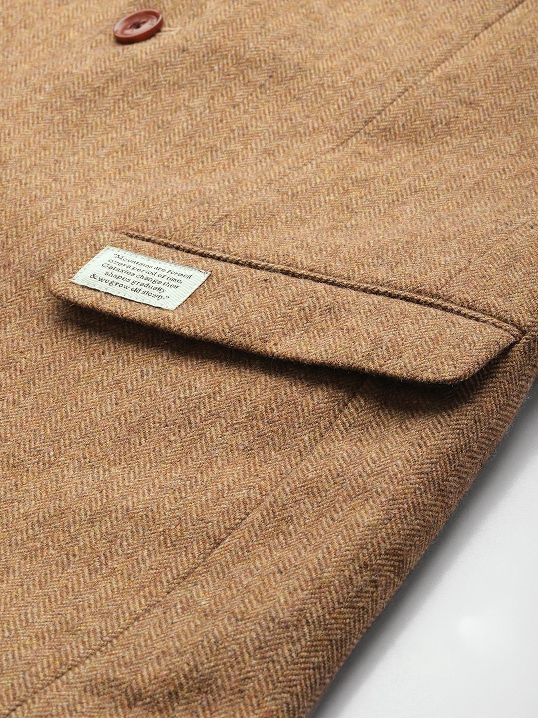 Mr. Bowerbird Self Design Notched Lapel Casual Blazer