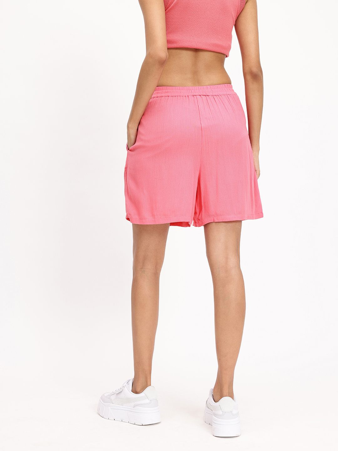 DressBerry Summery Darling Crinkled Shorts