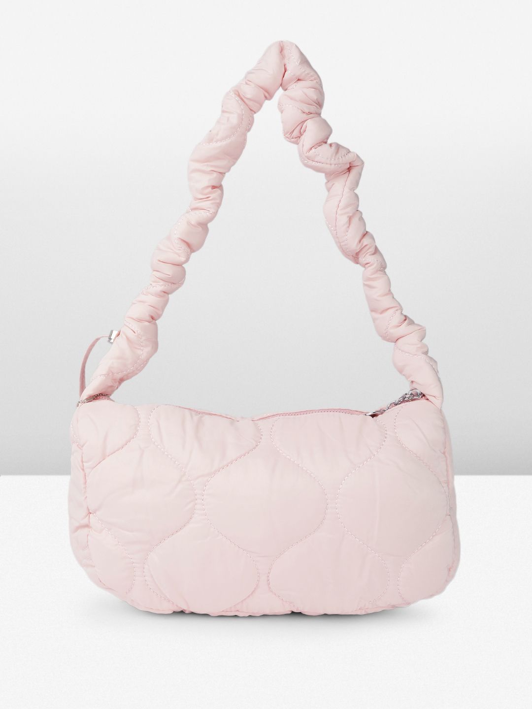 DressBerry Structured Quilted Shoulder Bag
