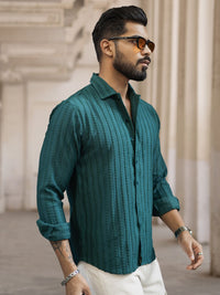 Powerlook Men Opaque Casual Shirt