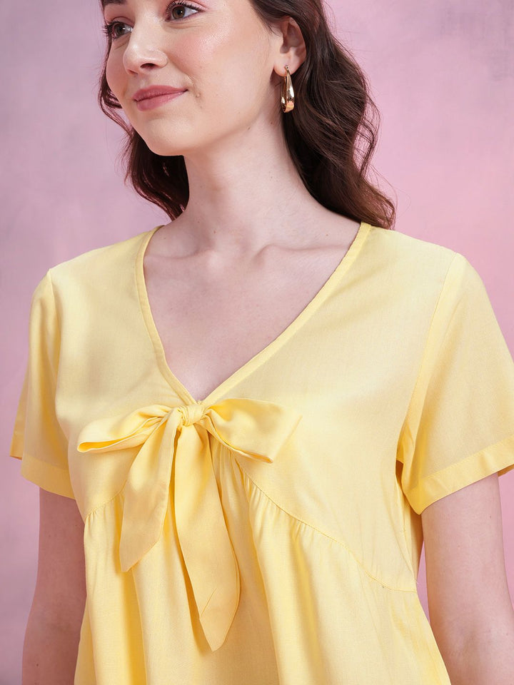 Dressberry Front Tie-Up Top