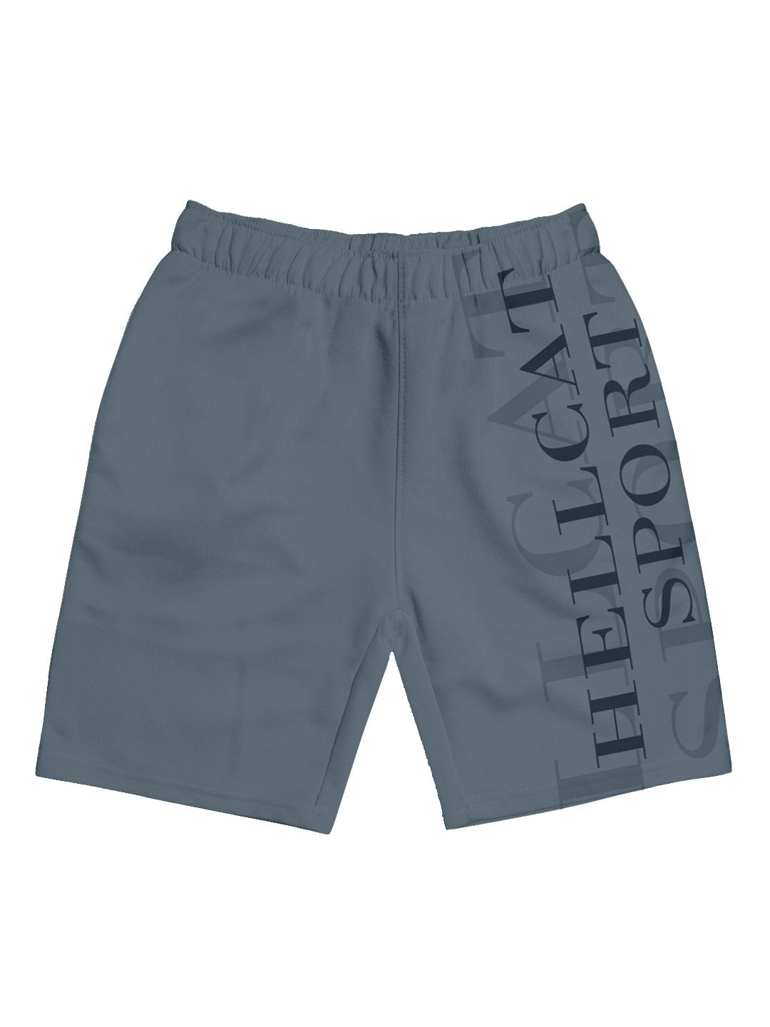 HELLCAT Boys Pack of 3 Typography Printed Cotton Sports Shorts