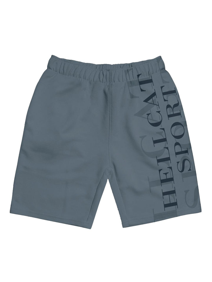 HELLCAT Boys Pack of 3 Typography Printed Cotton Sports Shorts