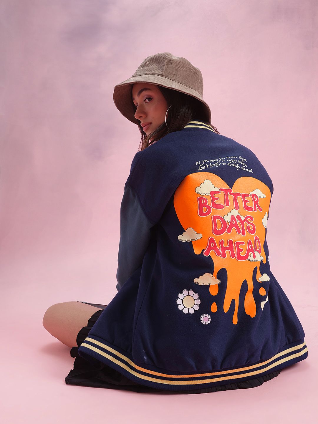 DressBerry Printed Bomber Jacket